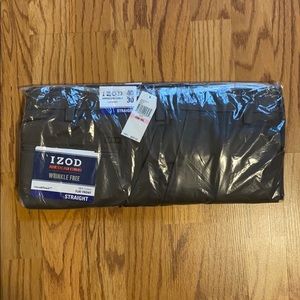 Izod olive dress pants